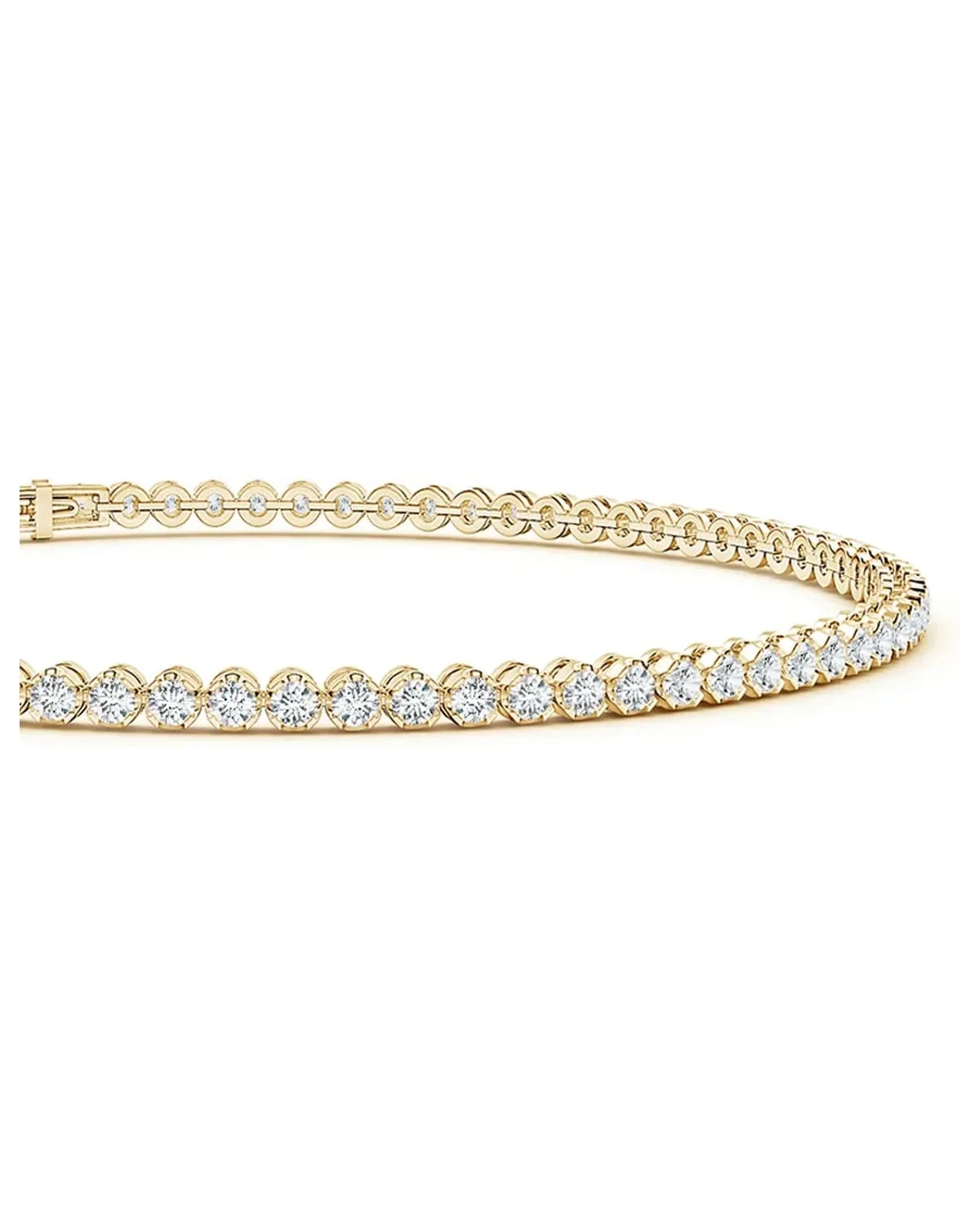 Classic Round Diamond Tennis Bracelet